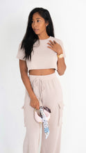 Load image into Gallery viewer, Shop Now Ripped Jersey Cargo Pants Set
