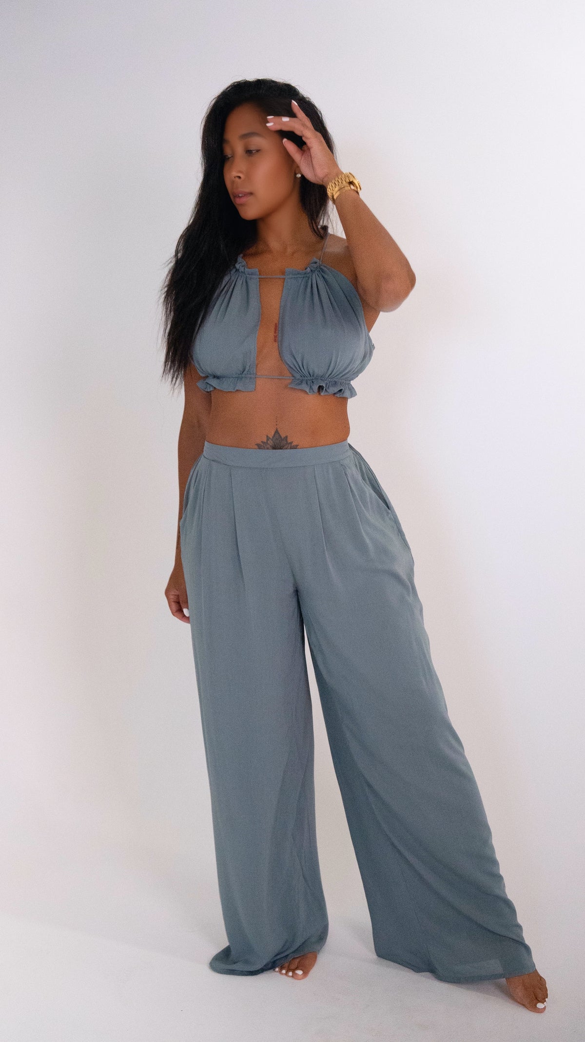Buy Women Draw string pants set