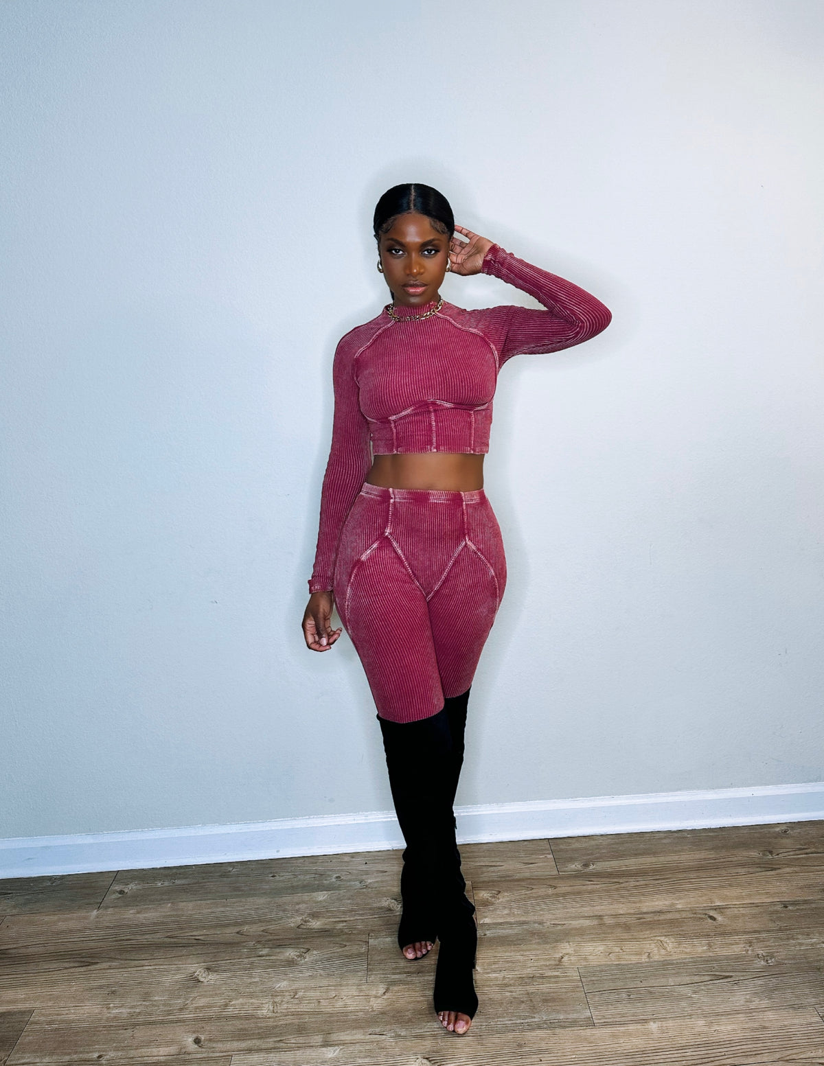Plum Pant Set