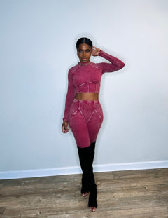 Plum Pant Set