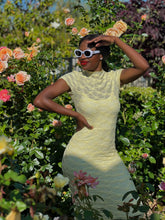 Load image into Gallery viewer, See through fitted dress
